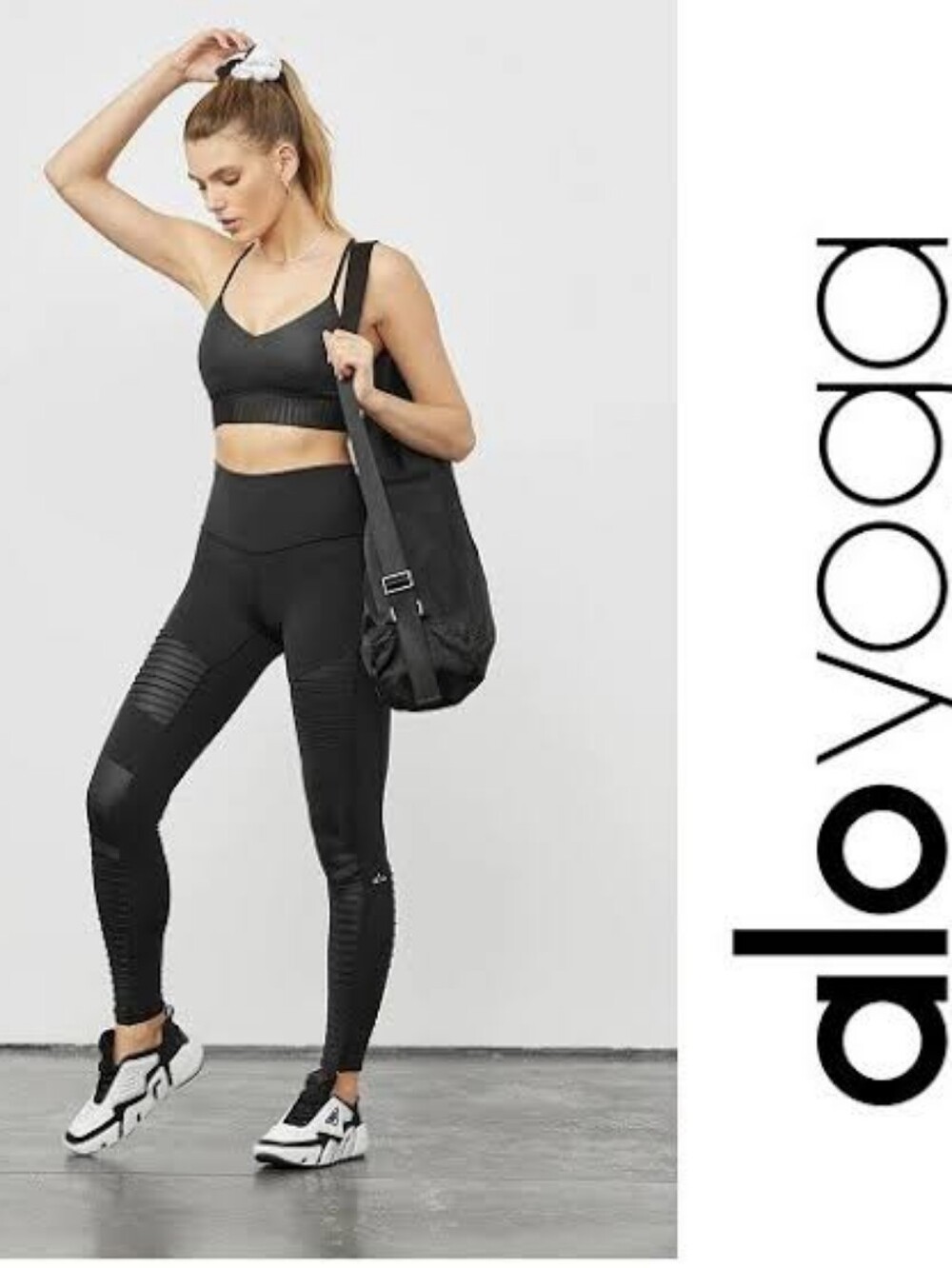 ALO Yoga Black Moto Leggings